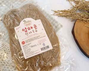 [한농] 100% 국내산 쌀로 만든 엄마손 현미쌀국수 (600g 4인분) 생면, 냉동식품
