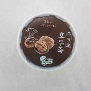 [곡견채] 호두죽 아침 간편 식사대용 영양 건강 컵죽