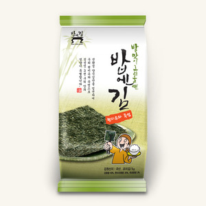 [친환경현미유와죽염김] 도시락김(5g 4봉)